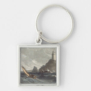 Der longships Leuchtturm der Länder beenden, Schlüsselanhänger