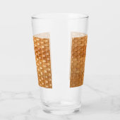 Der Look der Lacquer Wicker Basketweave Textur Glas (Links)