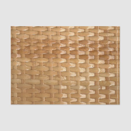 Der Look der Lacquer Wicker Basketweave Textur Seidenpapier (Vorderseite)