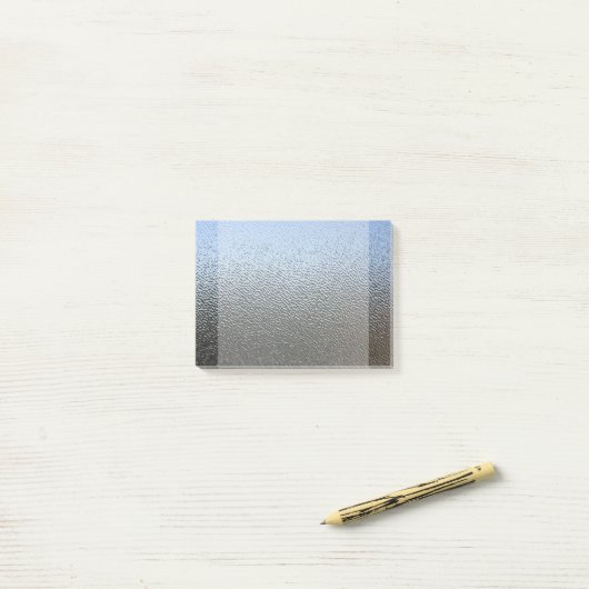 Der Look von architektonisch Texturglas Post-it Klebezettel (Auf Schreibtisch)