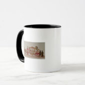 Der Lord Bürgermeister von London, 1853 Tasse (Vorderseite Links)