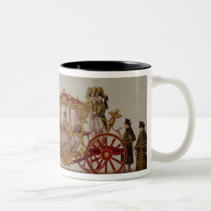 Der Lord Bürgermeister von London, 1853 Zweifarbige Tasse