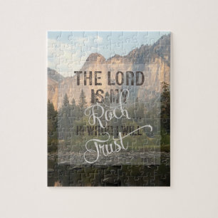 Der Lord ist mein Felsen - Ps-18:2 Puzzle