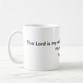 Der Lord ist mein Felsen Tasse (Links)