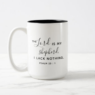 Der LORD ist mein Hirte Psalm 23: 1 Tasse
