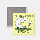 Der LORD ist mein Hirte Psalm 23 Säugling T - Shir Magnet (Vorderseite/Rückseite)