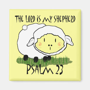 Der LORD ist mein Hirte Psalm 23 Säugling T - Shir Magnet