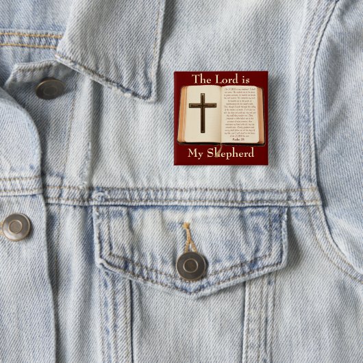 Der LORD ist mein Schäfer Button (Beispiel)