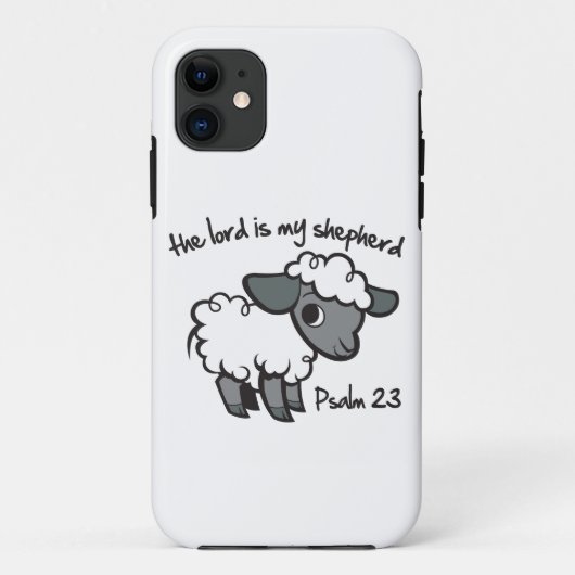 Der Lord ist mein Schäfer Case-Mate iPhone Hülle (Rückseite)