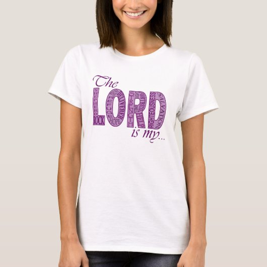 Der Lord ist mein Shirt (Vorderseite)