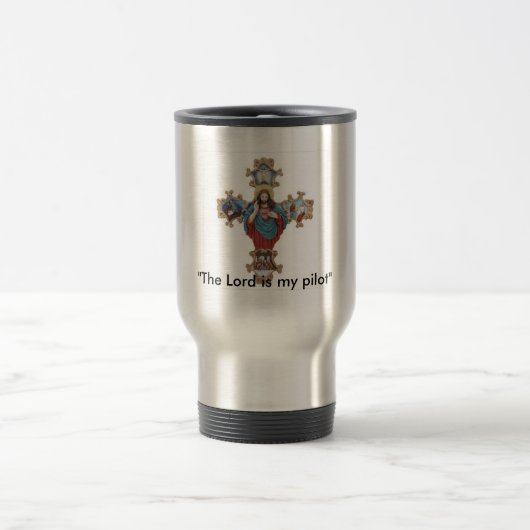 "Der Lord ist mein Versuchs " Reisebecher (Mittel)