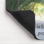 Der Lord ist zu allen seinen Versprechen Mousepad (Ecke)