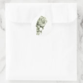 DER LÖS UND DER LAMB RUNDER AUFKLEBER (Tasche)