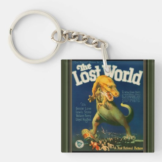 Der Lost World Schlüsselanhänger (Vorderseite)