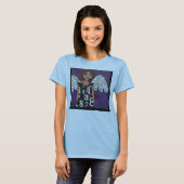 DER LOTTERIE-ENGEL - glücklicher Zahl-T - Shirt (Vorne ganz)