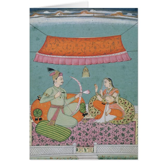 Der Lotus-Pfeil, Bilaspur, c.1750 (Vorne)
