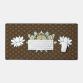 Der Lotus Schreibtischunterlage (Tastatur & Maus)