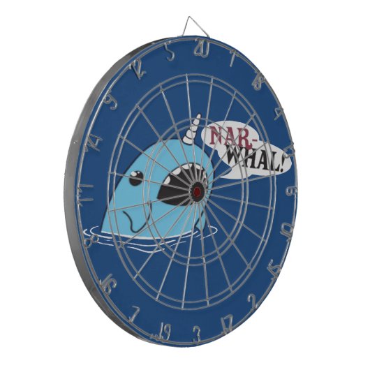 Der Loud Narwhal Dartscheibe (Vorderseite Links)
