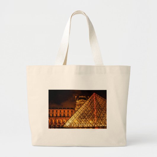 Der Louvre Jumbo Stoffbeutel (Vorne)