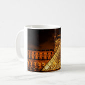 Der Louvre Kaffeetasse (Vorderseite Links)