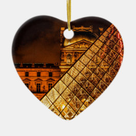 Der Louvre Keramikornament