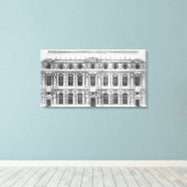 Der Louvre Leinwanddruck (Insitu (Holzboden))