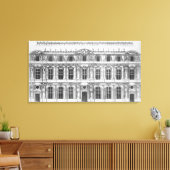 Der Louvre Leinwanddruck (Insitu (Wohnzimmer))