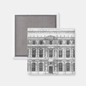 Der Louvre Magnet (Vorderseite/Rückseite)