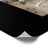 Der Louvre Poster (Ecke)