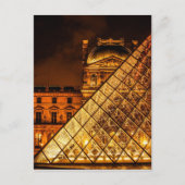 Der Louvre Postkarte (Vorderseite)