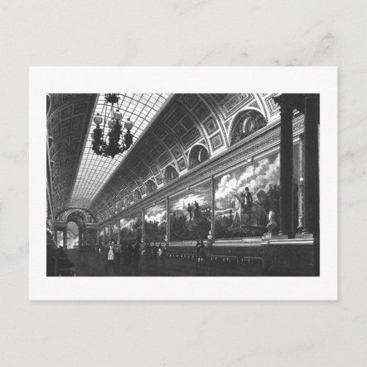 Der LOUVRE Postkarte (Vorderseite)