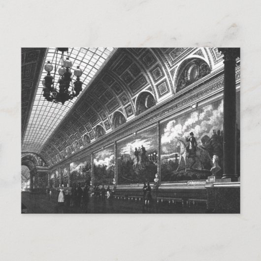 Der LOUVRE Postkarte (Vorderseite)