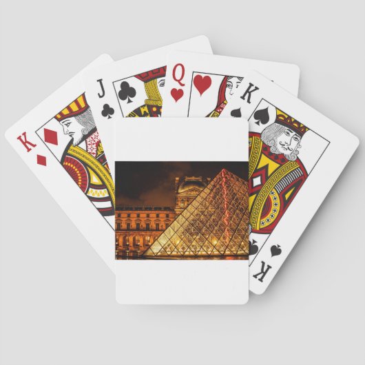 Der Louvre Spielkarten (Rückseite)