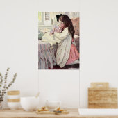 Der Lover von Jessie Willcox Smith Poster (Küche)
