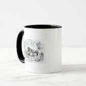 Der Löwe aus Humor heraus Tasse (Vorderseite Links)