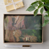 Der Löwe bei der Zuhause (mit Lioness und Löwenjun Seidenpapier (Geschenk)