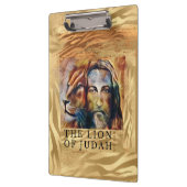 Der Löwe des jüdischen Bildes Klemmbrett (Links)