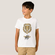 Der Löwe – Golden Lion Grafik T-Shirt