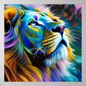 Der Löwe, König aller Katzen Poster (Vorne)