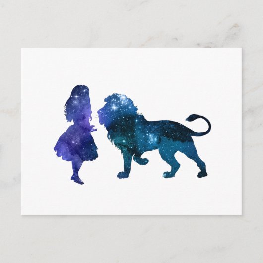 Der Löwe Postkarte (Vorderseite)