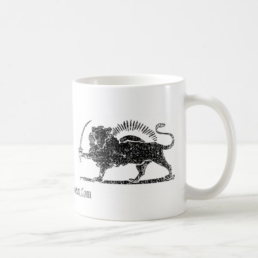 Der Löwe, Shir-o-khorshid Kaffeetasse (Rechts)
