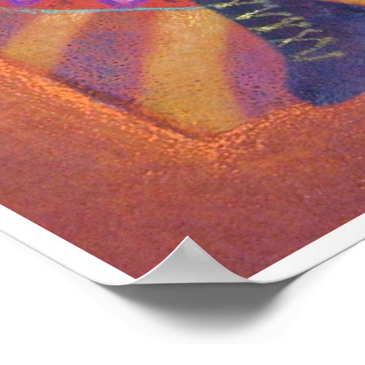 Der Löwe Tamer Poster (Ecke)