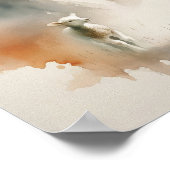 Der Löwe und das Lamm Poster (Ecke)