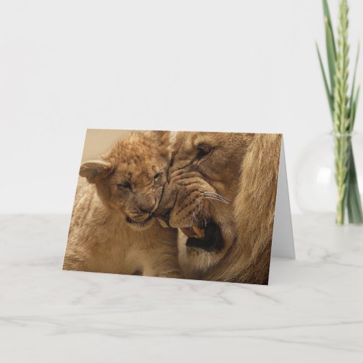 Der Löwe und die CUB-Karte Karte (Vorderseite)