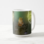Der Löwe und die Katze, die Tasse des Kaffees (VorderseiteRechts)