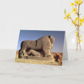 Der Löwe von Babylon Karte (Gelbe Blume)