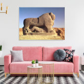 Der Löwe von Babylon Leinwanddruck (Insitu (Wohnzimmer))