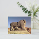 Der Löwe von Babylon Postkarte (Stehend Vorderseite)