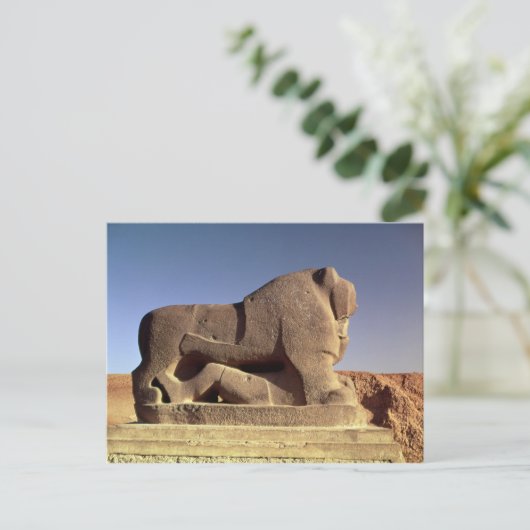 Der Löwe von Babylon Postkarte (Stehend Vorderseite)