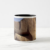 Der Löwe von Babylon Zweifarbige Tasse (Mittel)